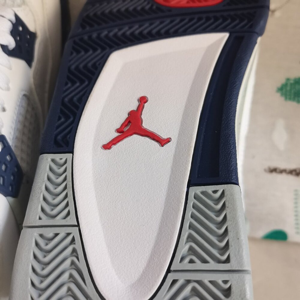 Midnight Blue Air Jordan AJ4 Sneakers